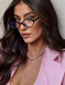 Oval - Tortoiseshell Frame - clear lens